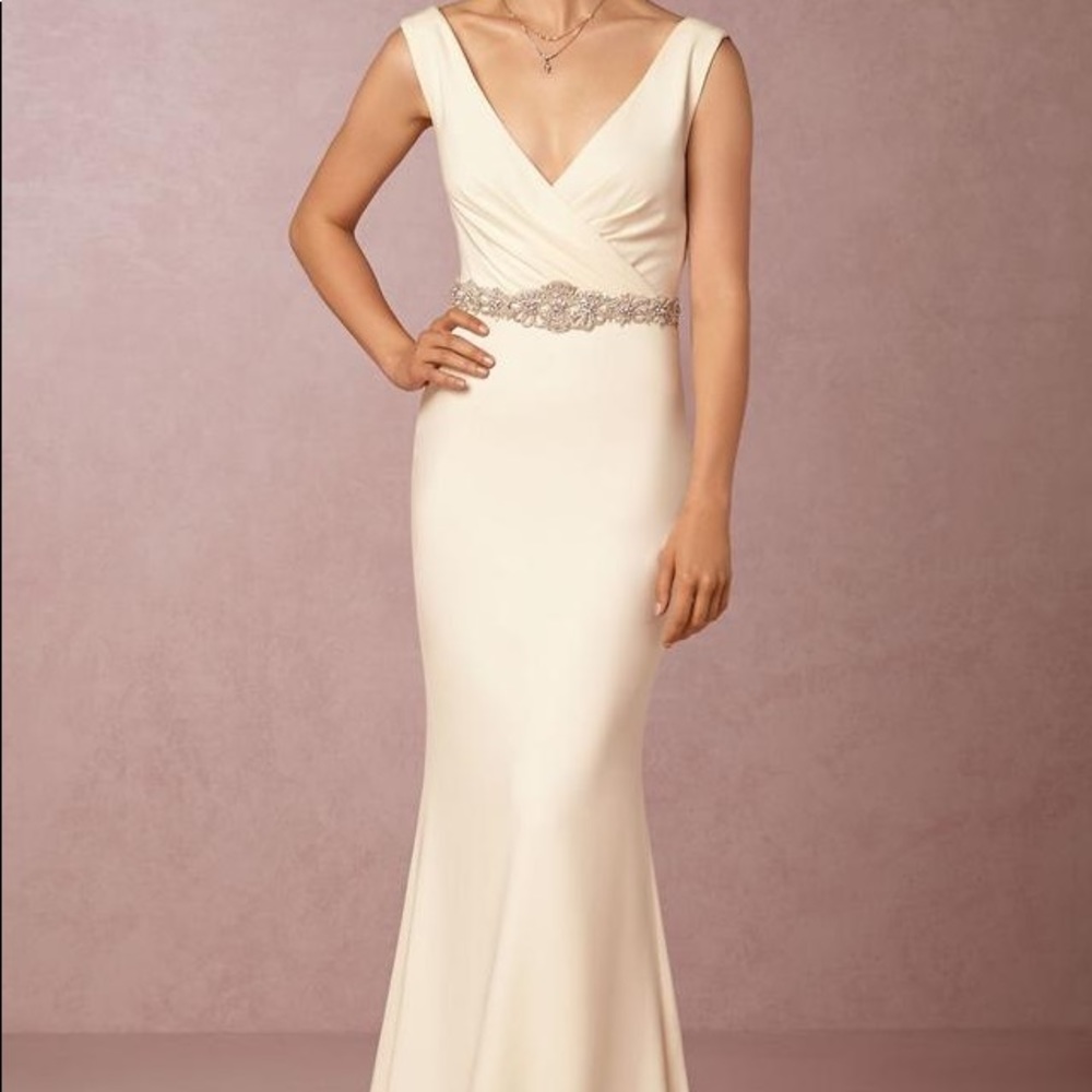 Badgley Mischka Bride Ivory Livia BHLDN Gown